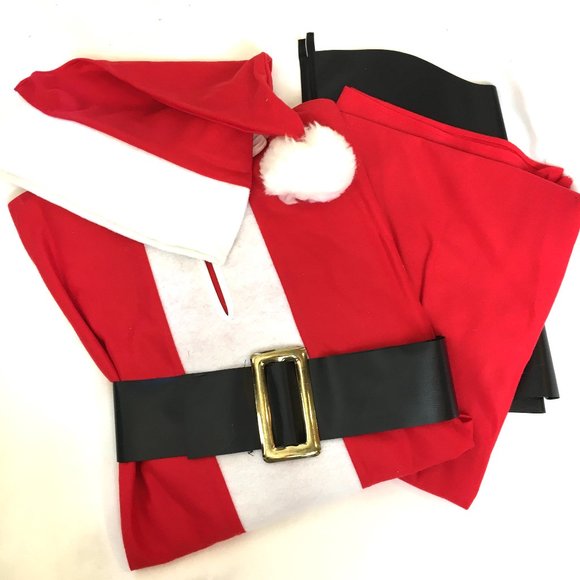 Halco Santa Claus Complete Outfit w/ beard  #4091 NWOT - Picture 2 of 9